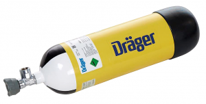 Φιάλη Αναπνευστικής Συσκευής Dräger 9.0 Lt/300 Bar Ανθρακονημάτων (30 ετών) Type 3