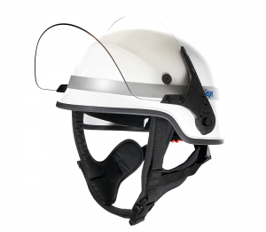 HPS 4500 half shell helmet white H3
