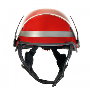 HPS 4500 half shell helmet red H2