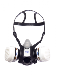 ΣΕΤ αναπνευστικής προστασίας Μάσκα ημίσεος DrägerX-plore 3300 (Large) + Ζεύγος Φίλτρων αερίων-σωματιδίων A2P3RD