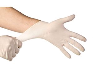 Γάντια Λάτεξ Soft Touch Λευκά με Πούδρα